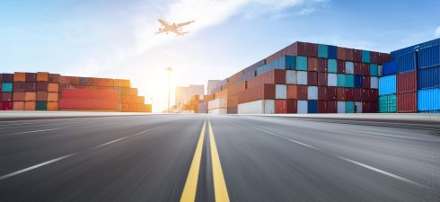 Expressway and container terminal